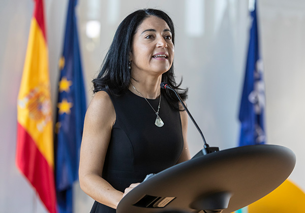 Rachida Justo. Inauguración cátedra Impact Bridge-Ie
