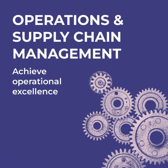 Operations & Supply Chain Management