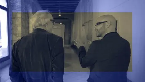 David Goodman y Juhani Pallasmaa