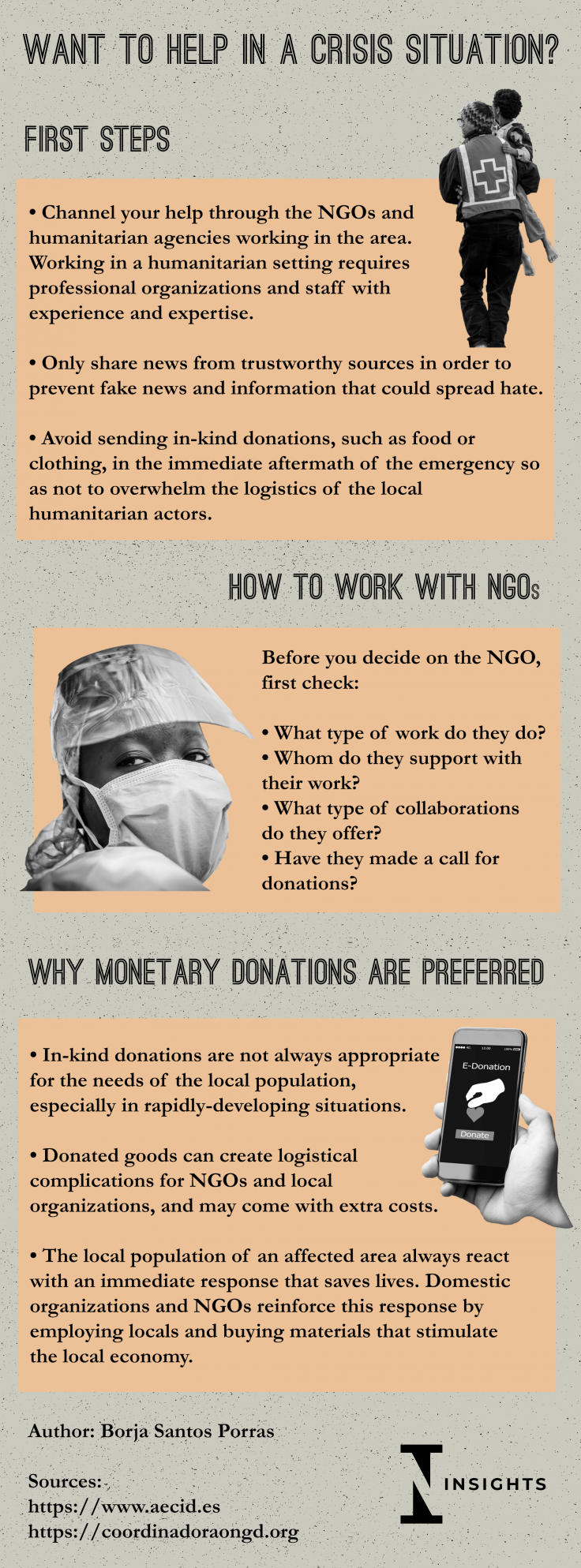 How to Help in a Crisis Situation | IE Insights