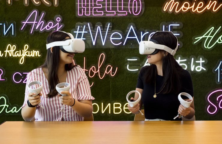The immersive technologies that have given rise to the metaverse may be more familiar to those new to the field. With special equipment, including glasses and handheld controllers, users can superimpose virtual elements onto their vision of reality (AR) or experience a fully immersive 3D environment (VR).