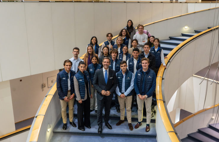 International relations in action: Master in International Relations students visit the European Parliament in Brussels