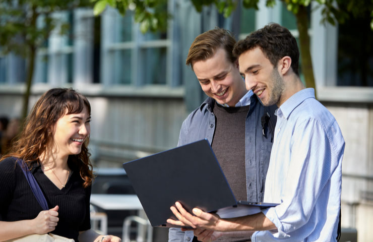 Master in International Relations students study abroad