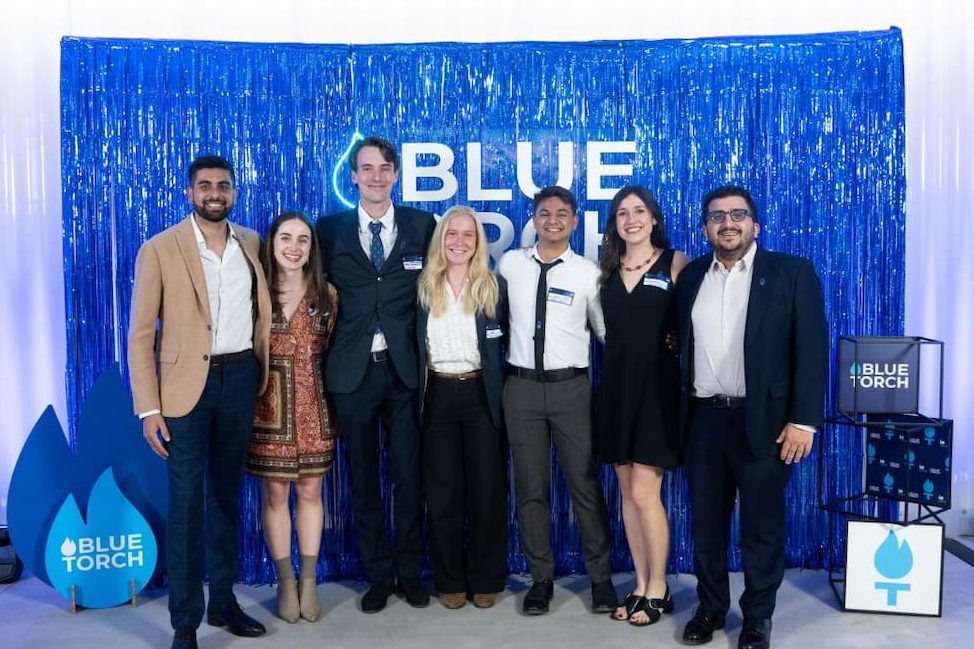 Blue Torch Award Winners At Event