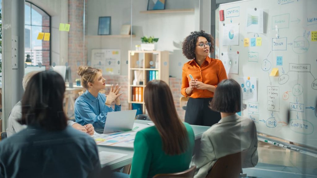 women leading in business